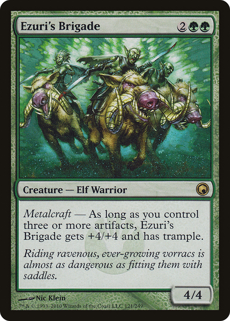 Ezuri's Brigade (121) - Scars of Mirrodin