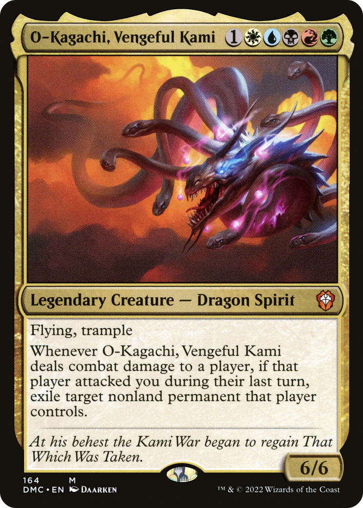 O-Kagachi, Vengeful Kami (164) - Dominaria United Commander