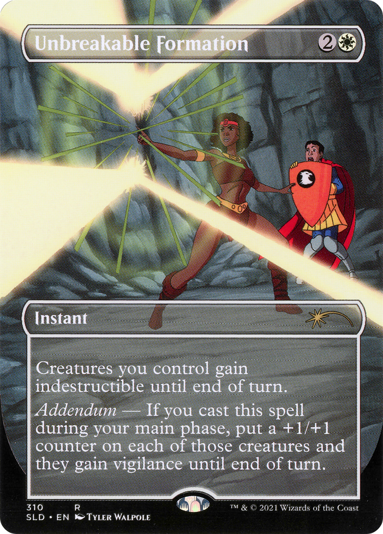 Unbreakable Formation (310) Foil - Secret Lair Drop