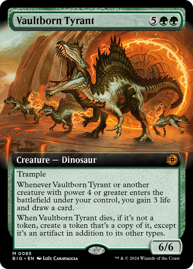 Vaultborn Tyrant (Extended Art) (085) - The Big Score
