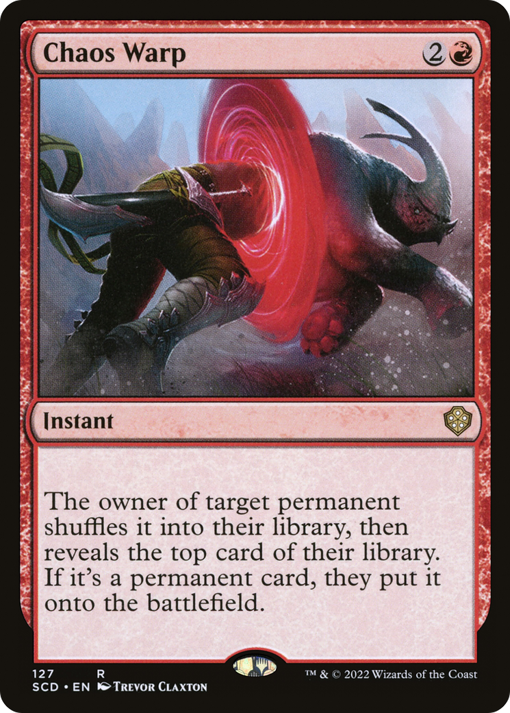 Chaos Warp (127) - Starter Commander Decks