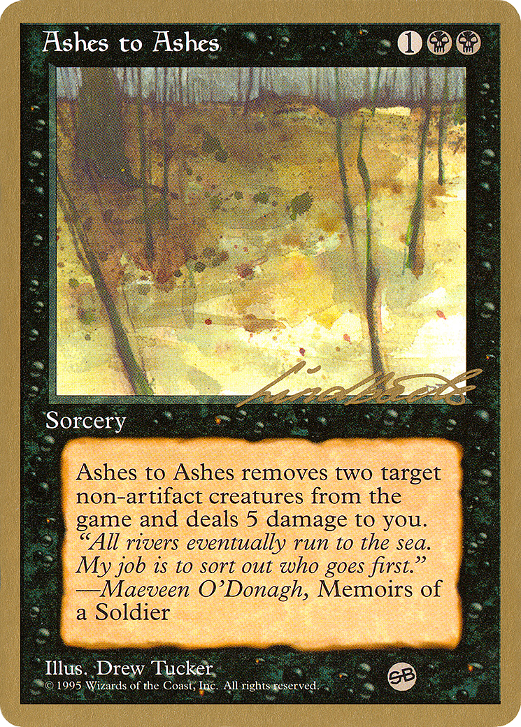 Ashes to Ashes (ll33sb) - Pro Tour Collector Set
