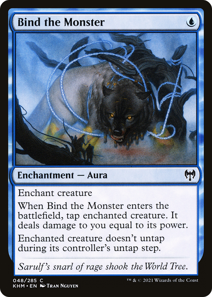 Bind the Monster (048) Foil - Kaldheim
