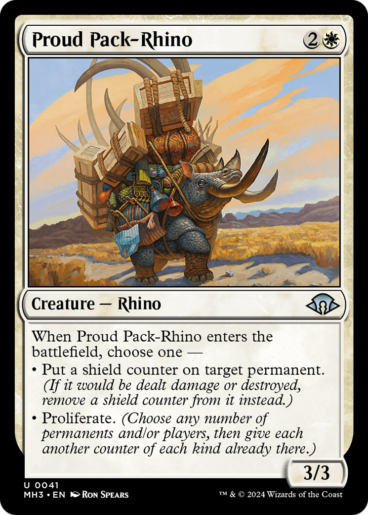 Proud Pack-Rhino (041) - Modern Horizons 3