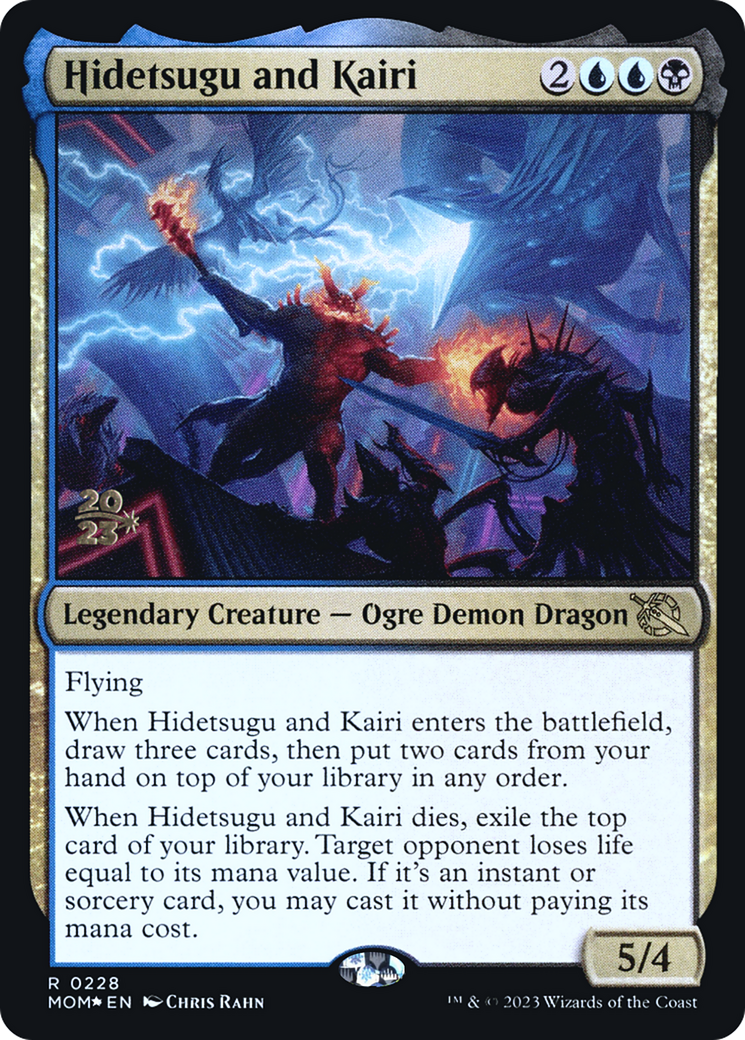 Hidetsugu and Kairi (228s) Foil - March of the Machine Promos