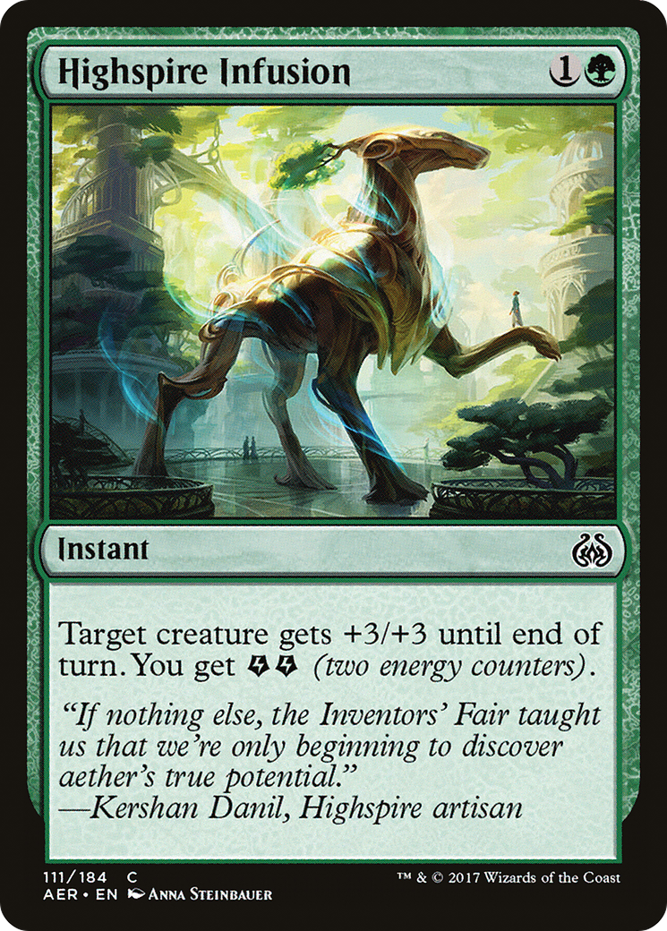 Highspire Infusion (111) Foil - Aether Revolt