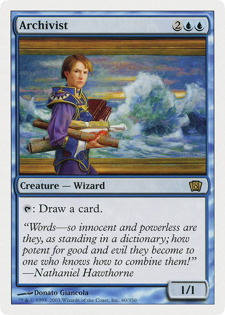 Archivist (060) - Eighth Edition