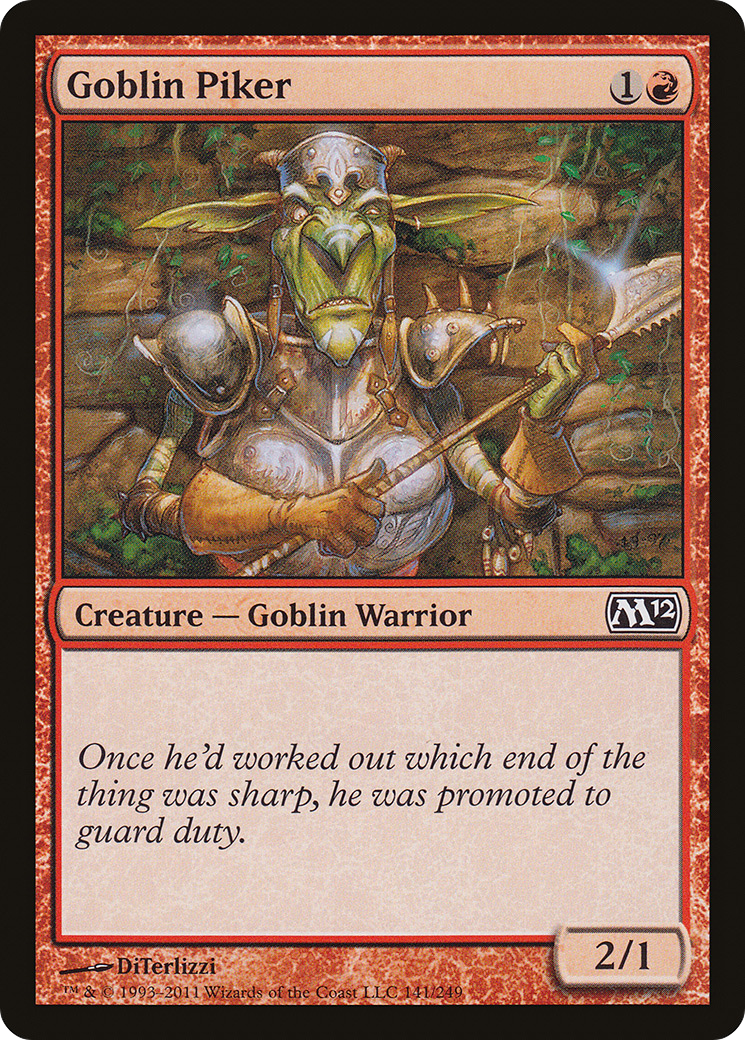 Goblin Piker (141) - Magic 2012