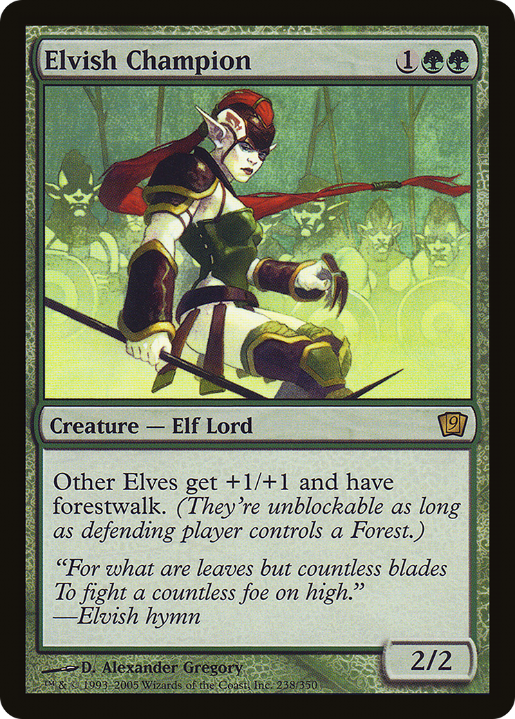 Elvish Champion (238) Foil - Ninth Edition