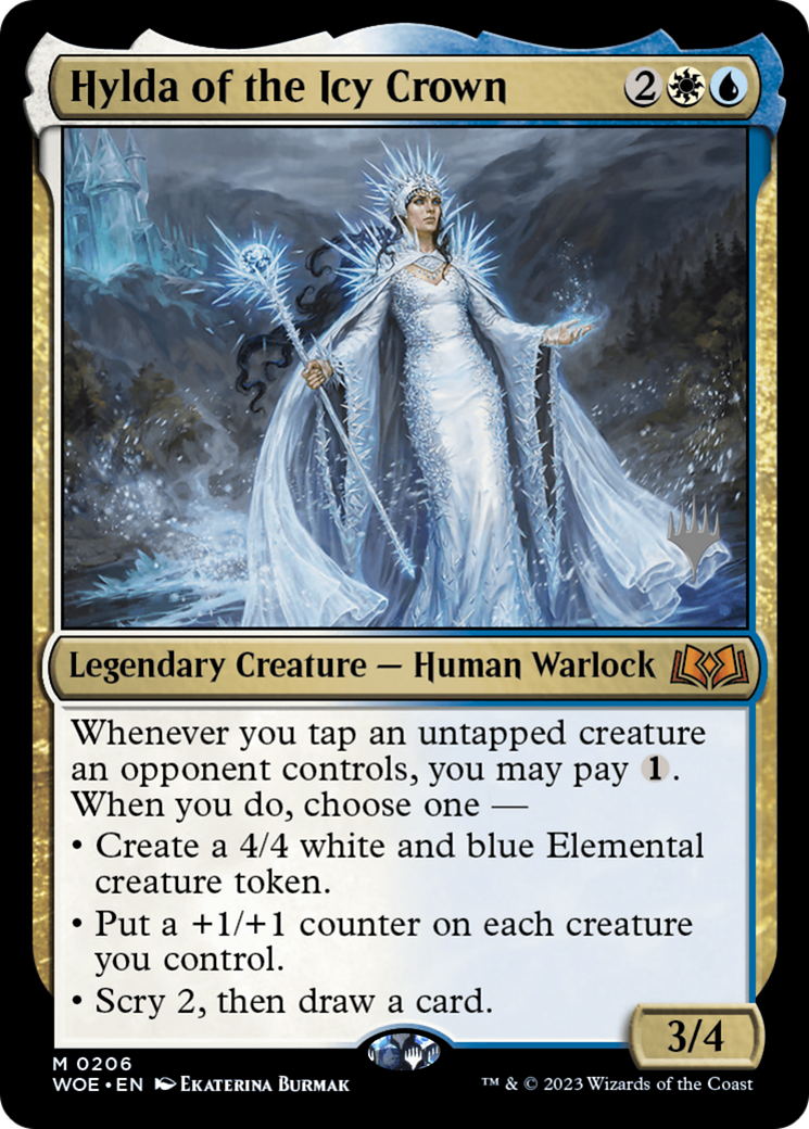 Hylda of the Icy Crown (206) Foil - Wilds of Eldraine Promos