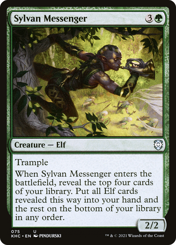 Sylvan Messenger (075) - Kaldheim Commander