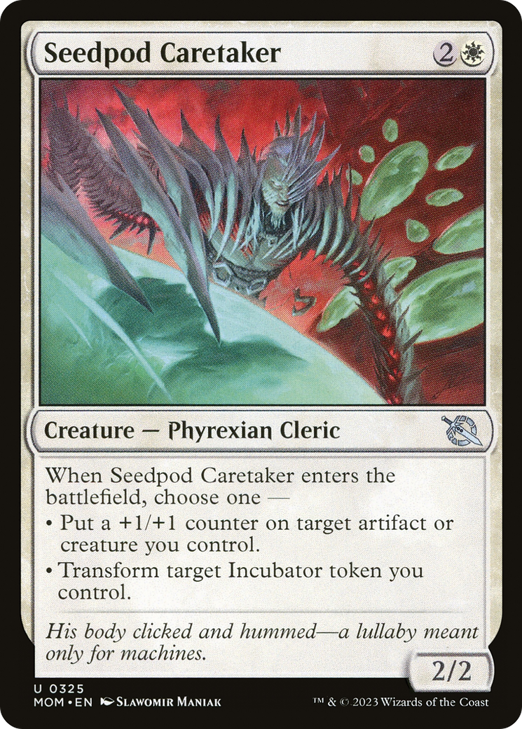 Seedpod Caretaker (325) Foil - March of the Machine