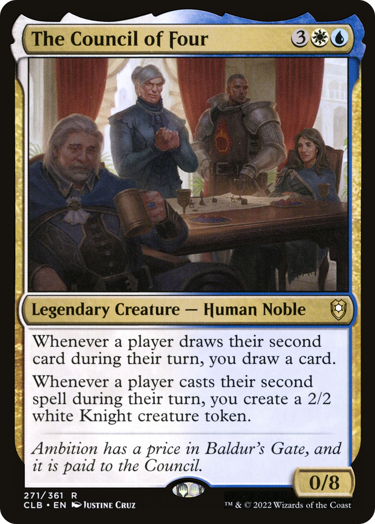 The Council of Four (271) - Commander Legends: Battle for Baldur's Gate