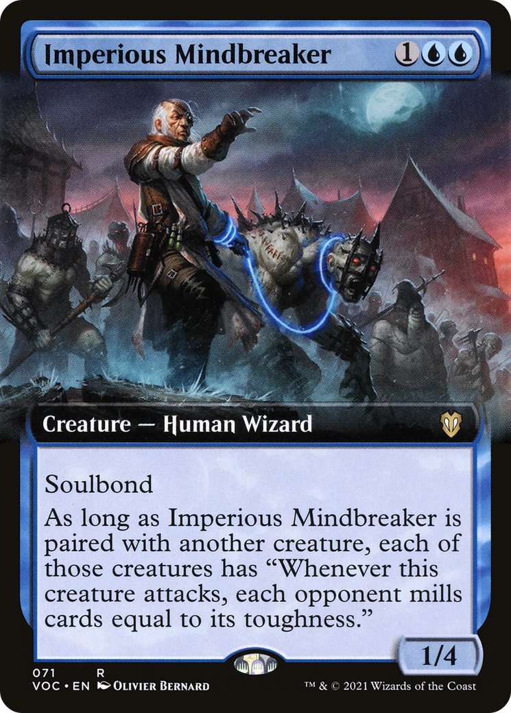 Imperious Mindbreaker (Extended Art) (071) - Crimson Vow Commander