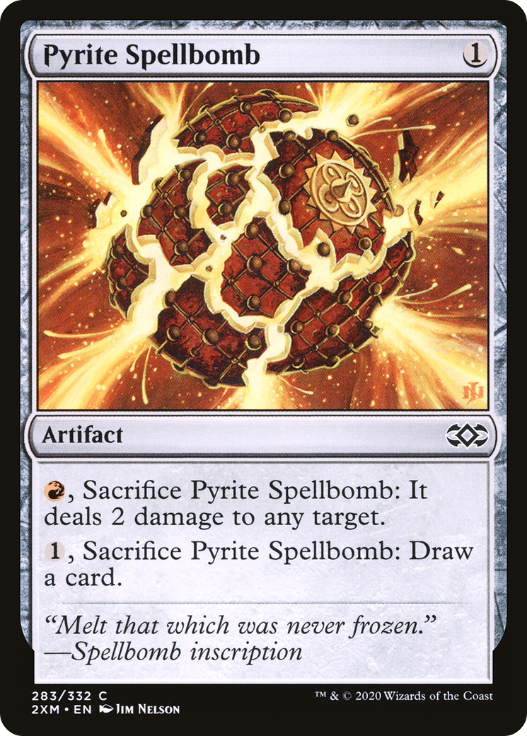 Pyrite Spellbomb (283) Foil - Double Masters
