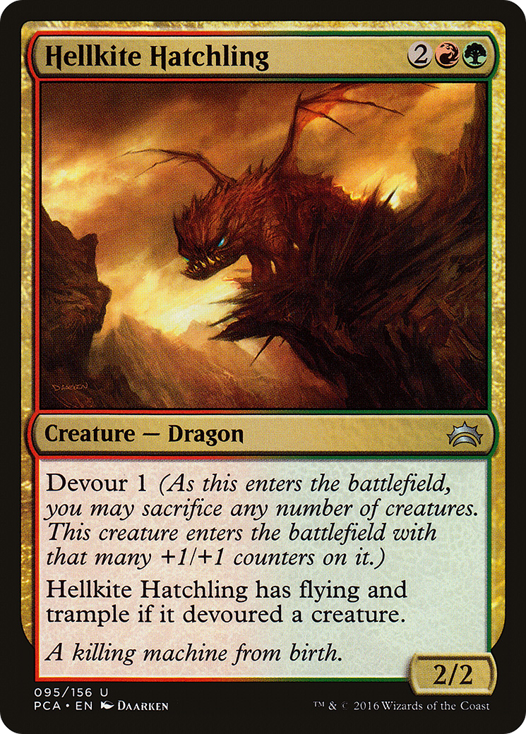 Hellkite Hatchling (095) - Planechase Anthology