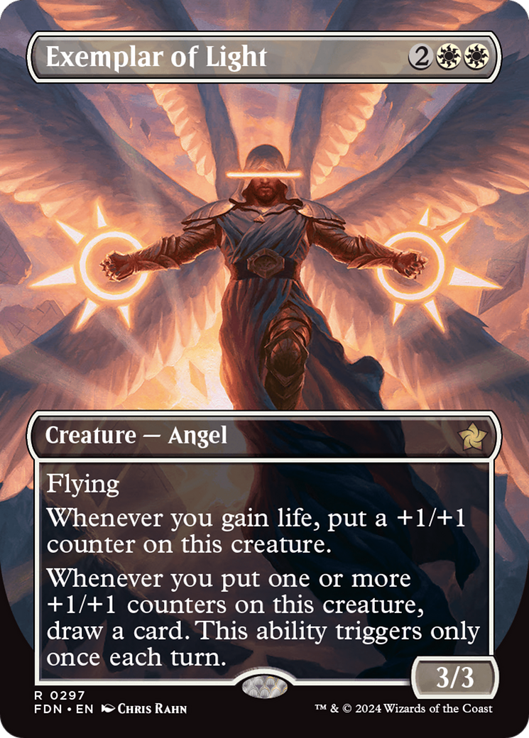 Exemplar of Light (Borderless) (297) Foil - Foundations
