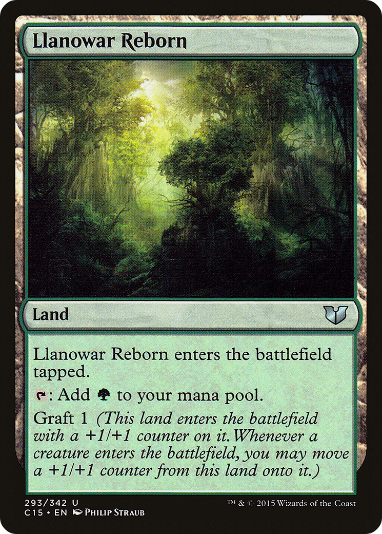 Llanowar Reborn (293) - Commander 2015