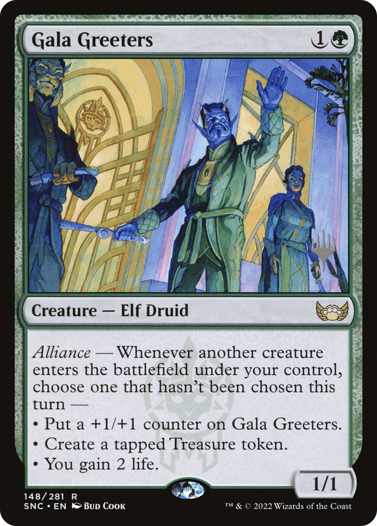 Gala Greeters (148p) Foil - Streets of New Capenna Promos