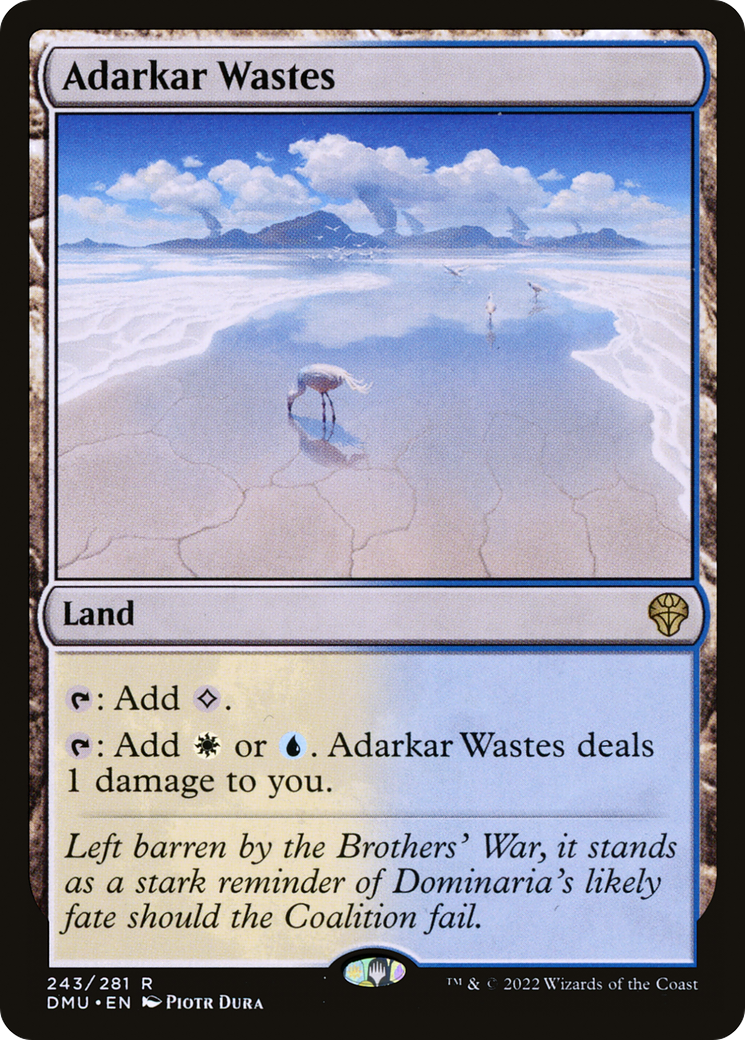 Adarkar Wastes (243) - Dominaria United
