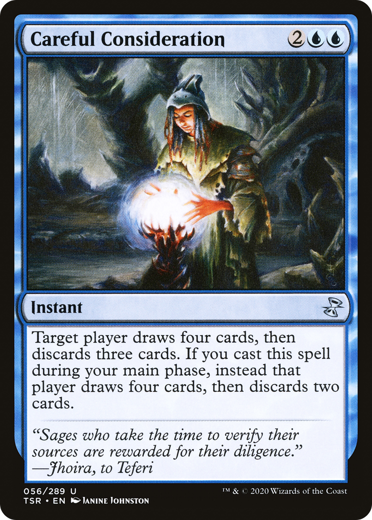 Careful Consideration (056) Foil - Time Spiral Remastered