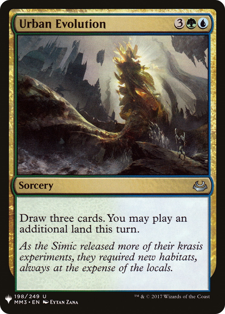 Urban Evolution (MM3-198) - The List