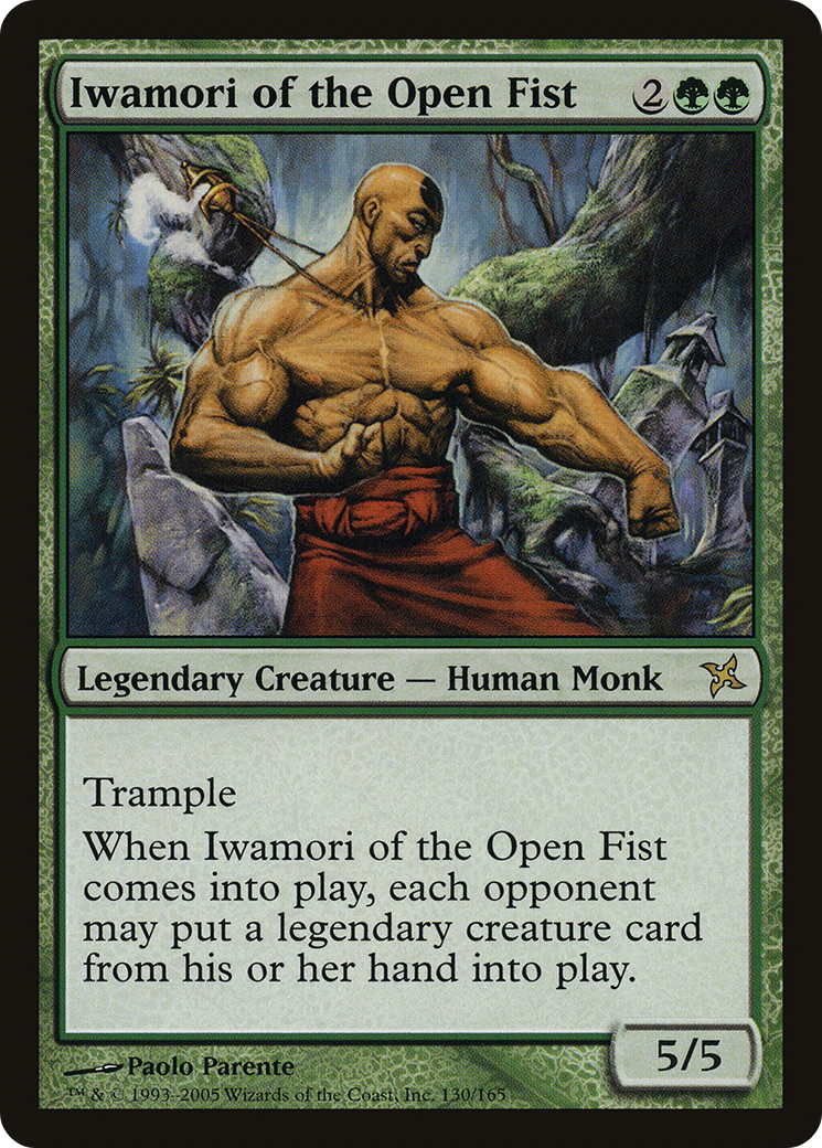 Iwamori of the Open Fist (130) - Betrayers of Kamigawa