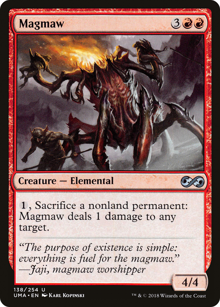 Magmaw (138) Foil - Ultimate Masters