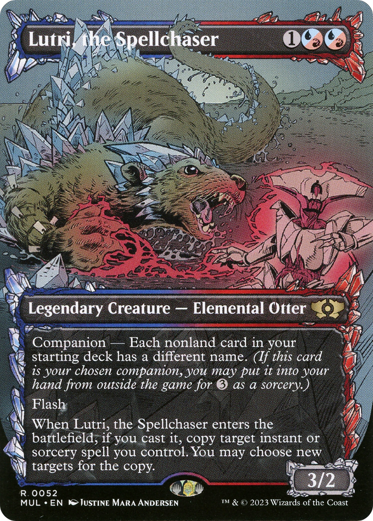 Lutri, the Spellchaser (Showcase) (052) Foil - Multiverse Legends