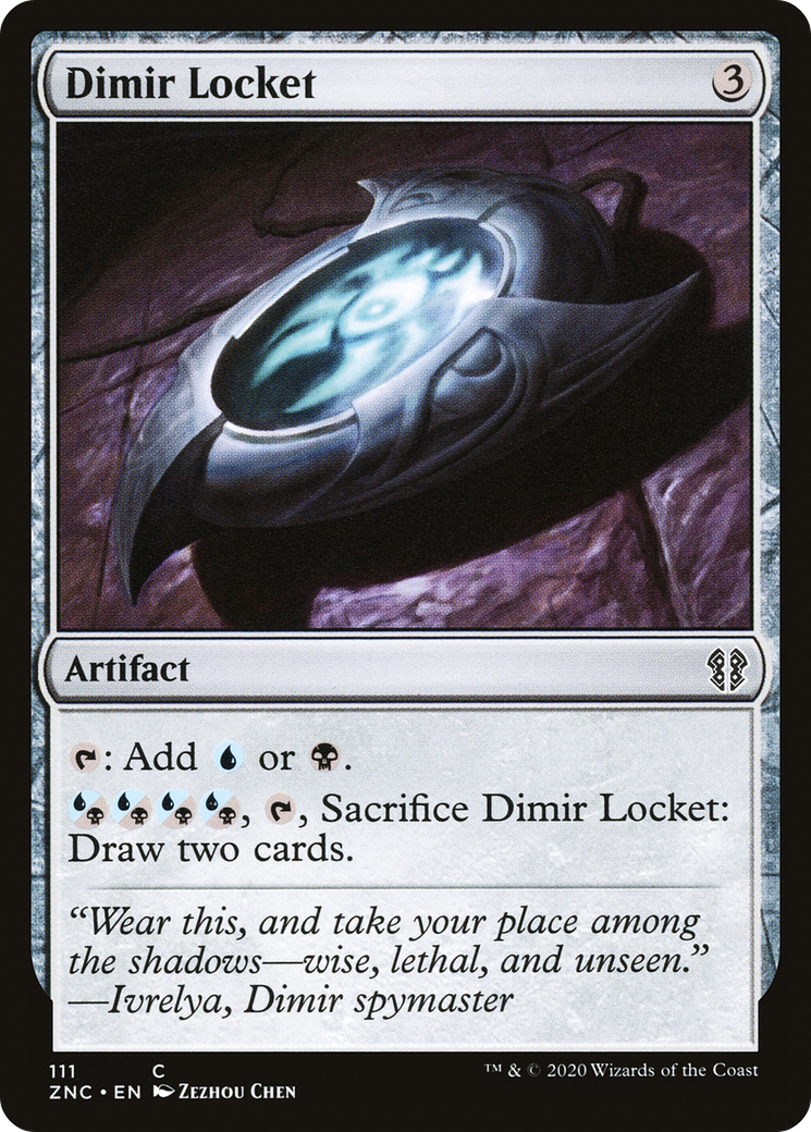 Dimir Locket (111) - Zendikar Rising Commander