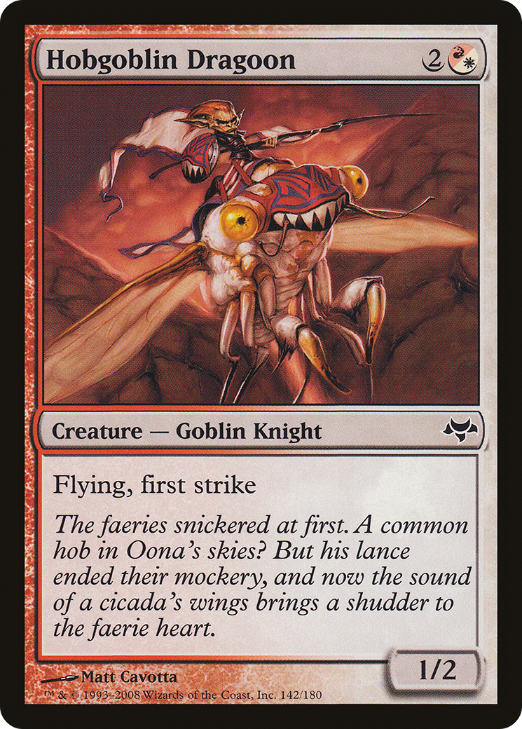 Hobgoblin Dragoon (142) Foil - Eventide