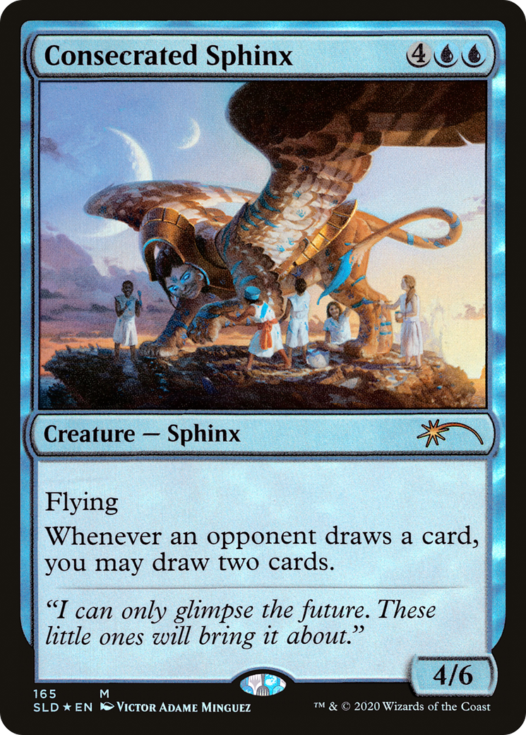 Consecrated Sphinx (165) Foil - Secret Lair Drop