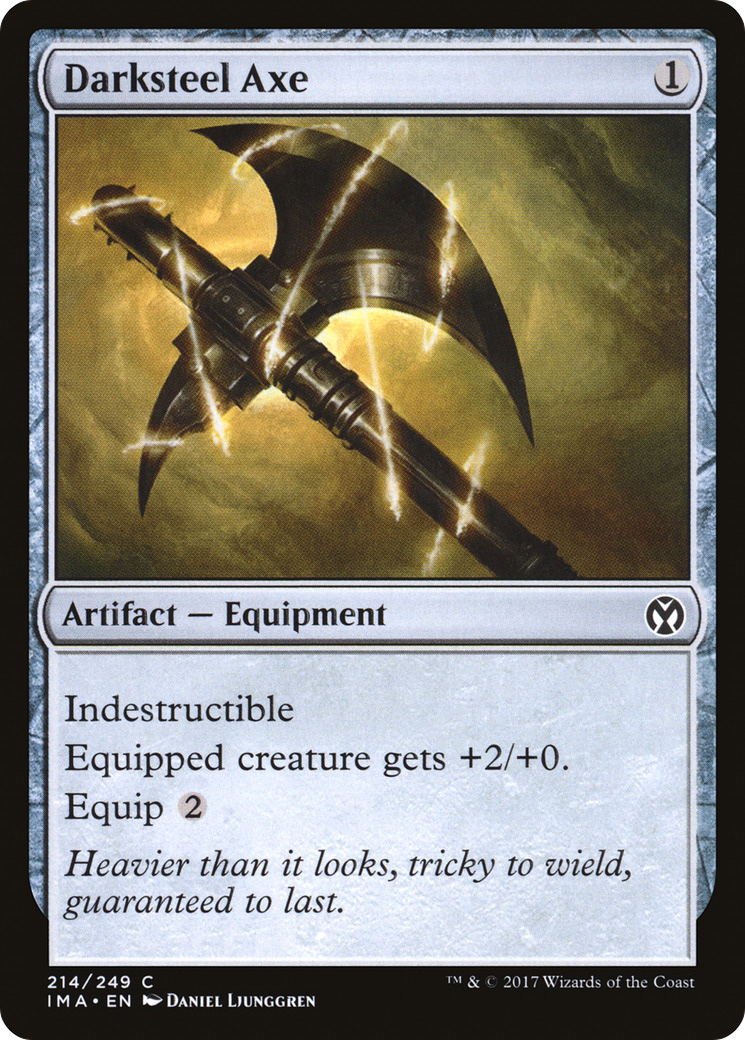 Darksteel Axe (214) - Iconic Masters