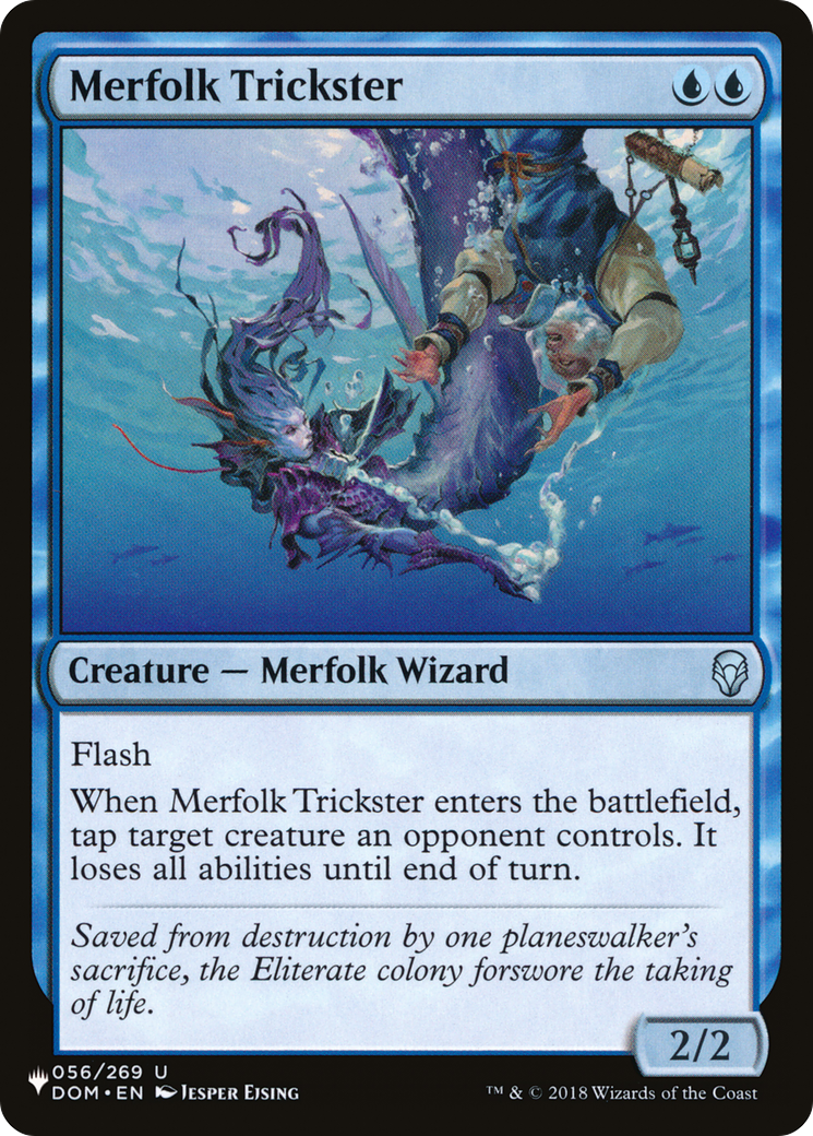 Merfolk Trickster (DOM-56) - The List