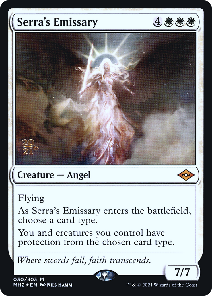 Serra's Emissary (030) Foil - Modern Horizons 2 Promos