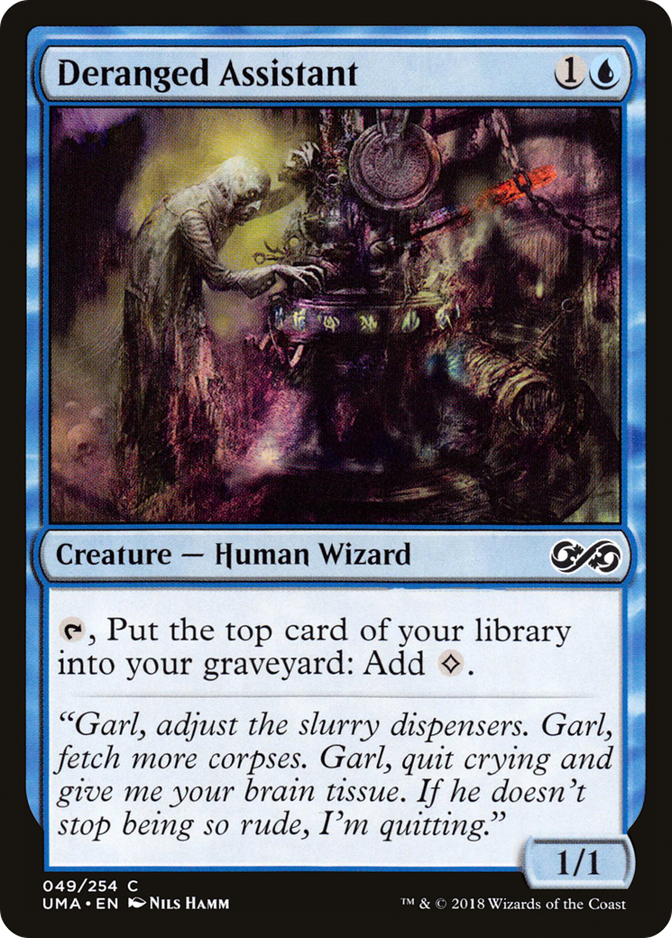 Deranged Assistant (049) Foil - Ultimate Masters
