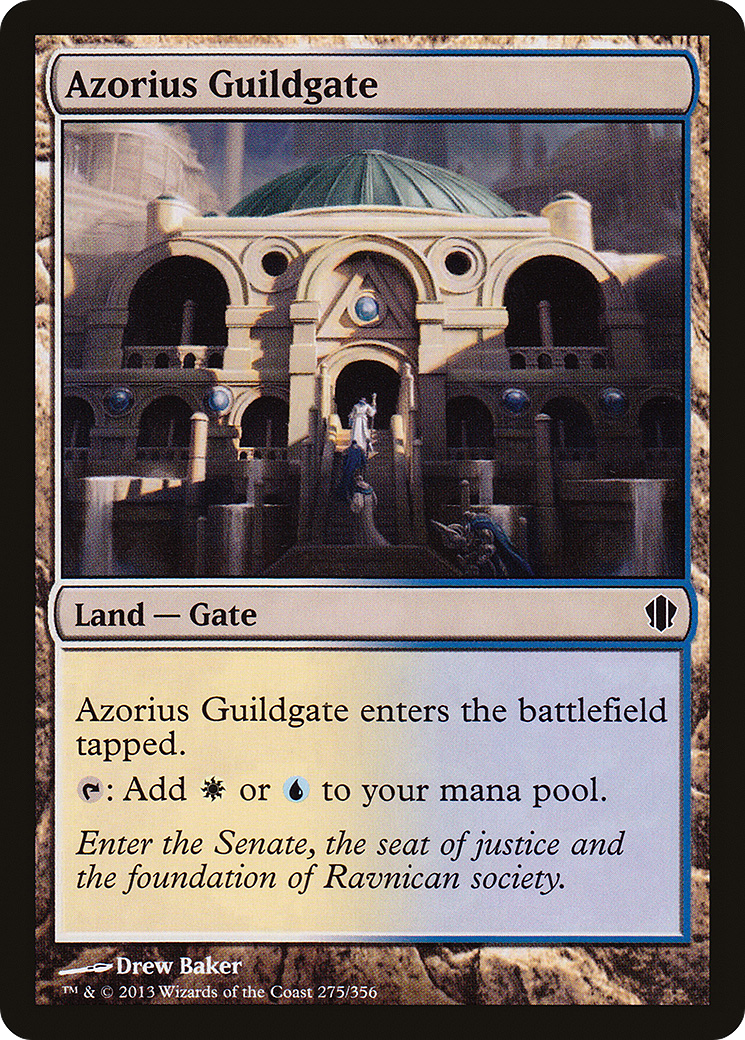 Azorius Guildgate (275) - Commander 2013