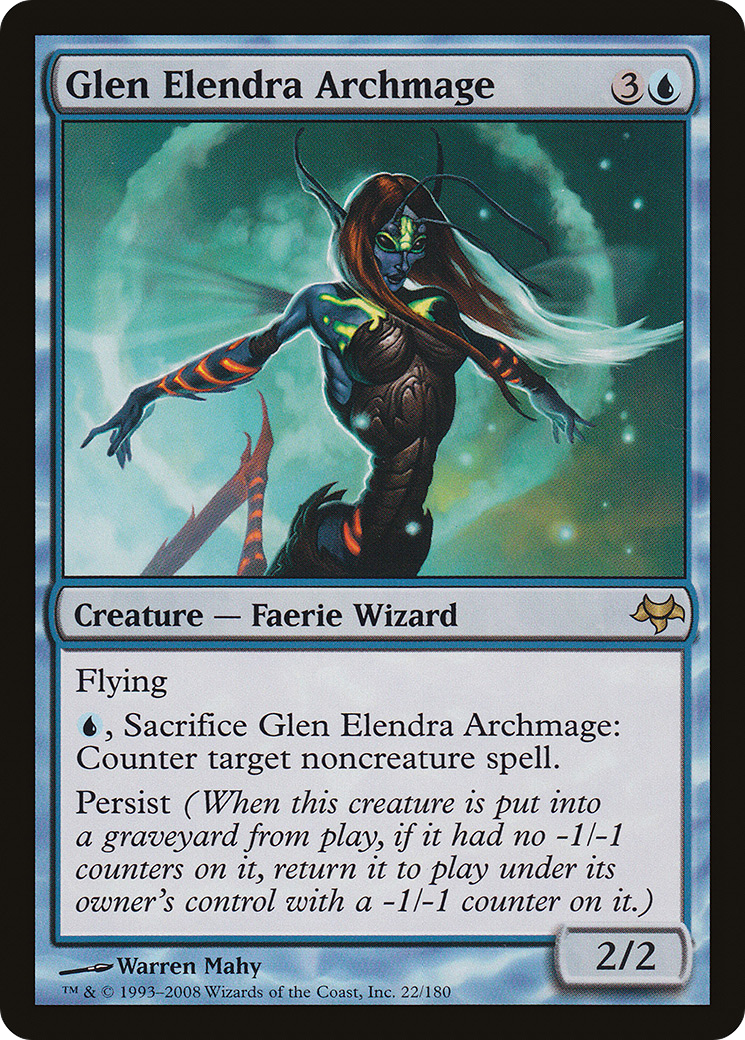 Glen Elendra Archmage (022) Foil - Eventide