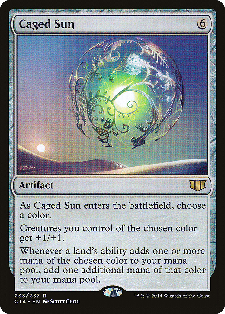 Caged Sun (233) - Commander 2014