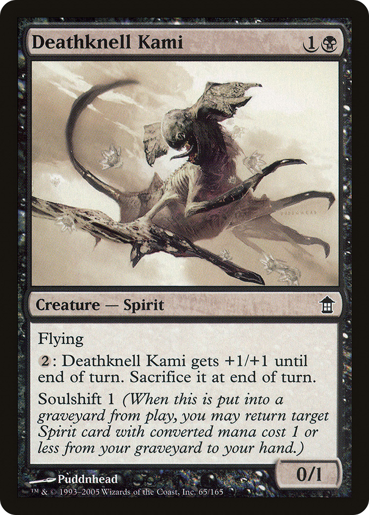 Deathknell Kami (065) Foil - Saviors of Kamigawa