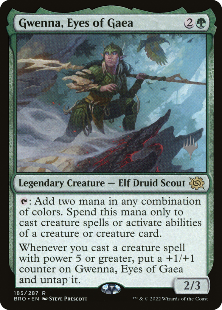 Gwenna, Eyes of Gaea (185p) - The Brothers' War Promos