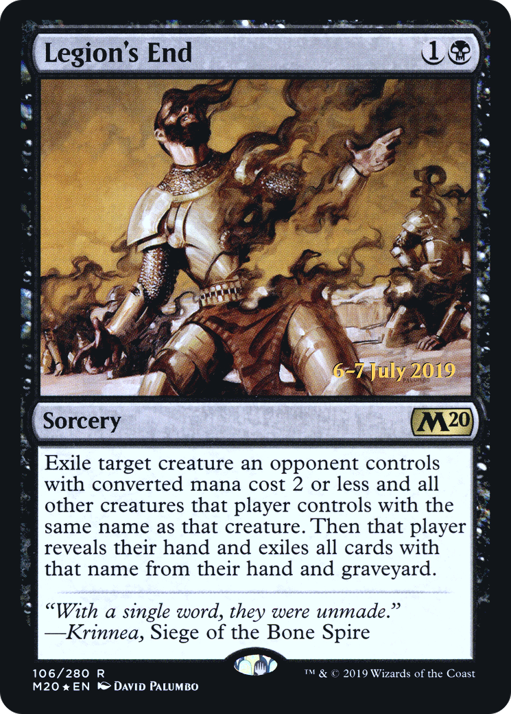 Legion's End (106) Foil - Core Set 2020 Promos