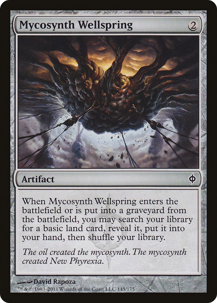 Mycosynth Wellspring (145) - New Phyrexia