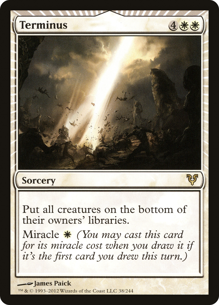 Terminus (038) Foil - Avacyn Restored
