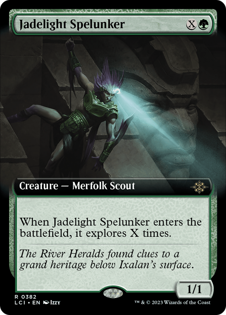 Jadelight Spelunker (Extended Art) (382) - The Lost Caverns of Ixalan