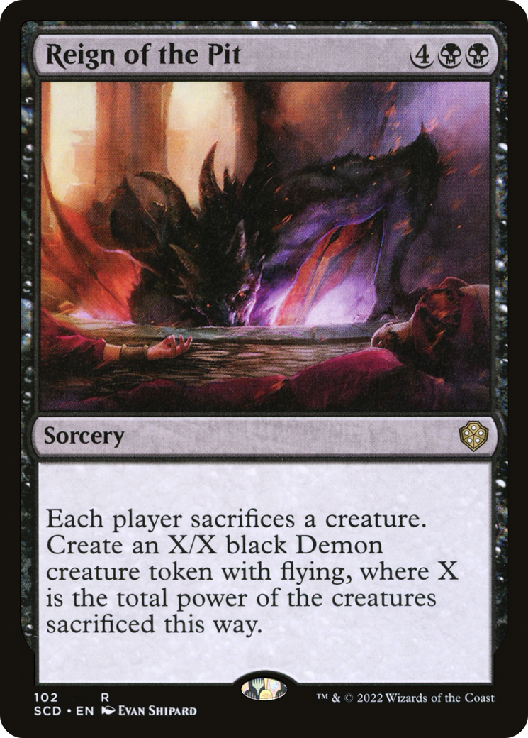 Reign of the Pit (102) - Starter Commander Decks