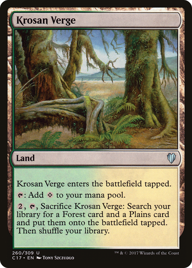 Krosan Verge (260) - Commander 2017