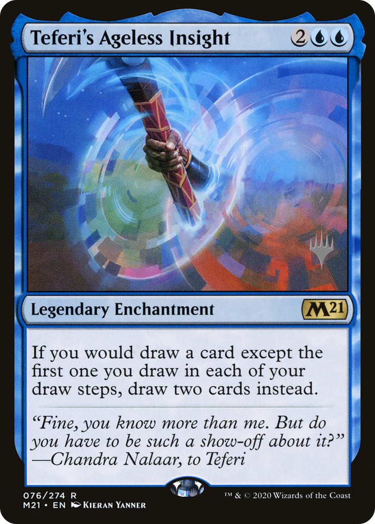 Teferi's Ageless Insight (076) - Core Set 2021 Promos
