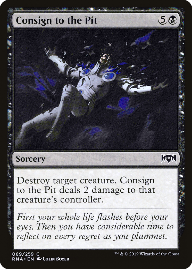 Consign to the Pit (069) Foil - Ravnica Allegiance