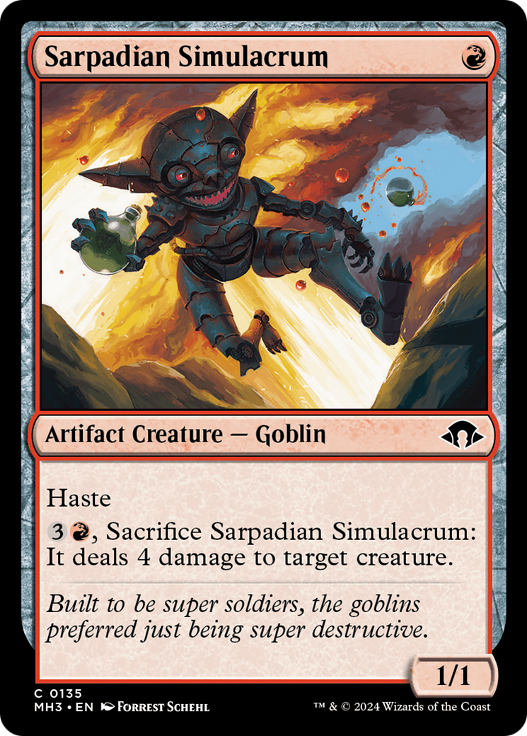 Sarpadian Simulacrum (135) Foil - Modern Horizons 3